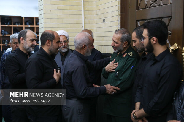 مراسم اربعین گرامیداشت شهدای هوافضای سپاه پاسداران انقلاب اسلامی