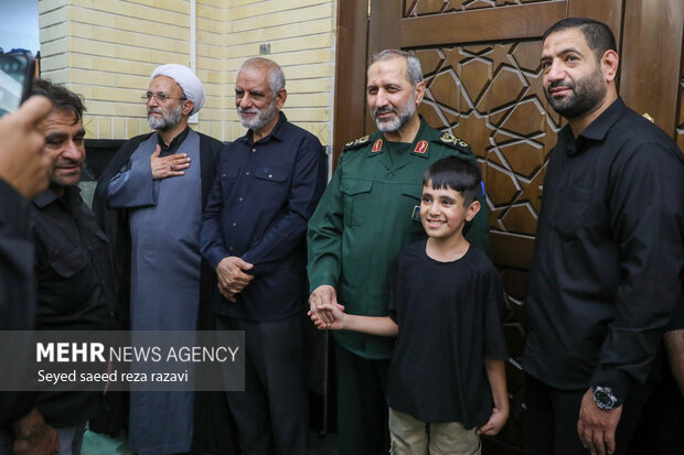 مراسم اربعین گرامیداشت شهدای هوافضای سپاه پاسداران انقلاب اسلامی