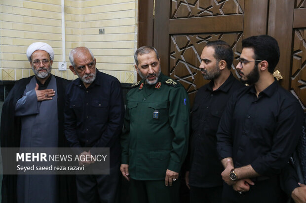 مراسم اربعین گرامیداشت شهدای هوافضای سپاه پاسداران انقلاب اسلامی