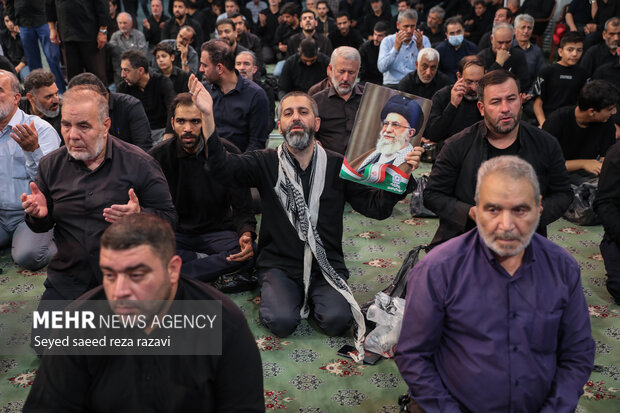 مراسم اربعین گرامیداشت شهدای هوافضای سپاه پاسداران انقلاب اسلامی