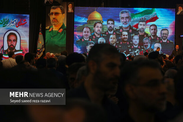 مراسم اربعین گرامیداشت شهدای هوافضای سپاه پاسداران انقلاب اسلامی