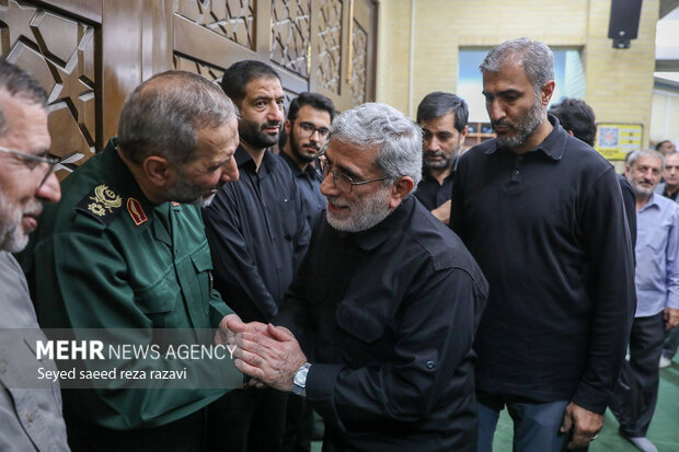 مراسم اربعین گرامیداشت شهدای هوافضای سپاه پاسداران انقلاب اسلامی