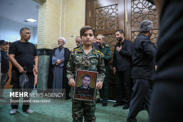 مراسم اربعین گرامیداشت شهدای هوافضای سپاه پاسداران انقلاب اسلامی