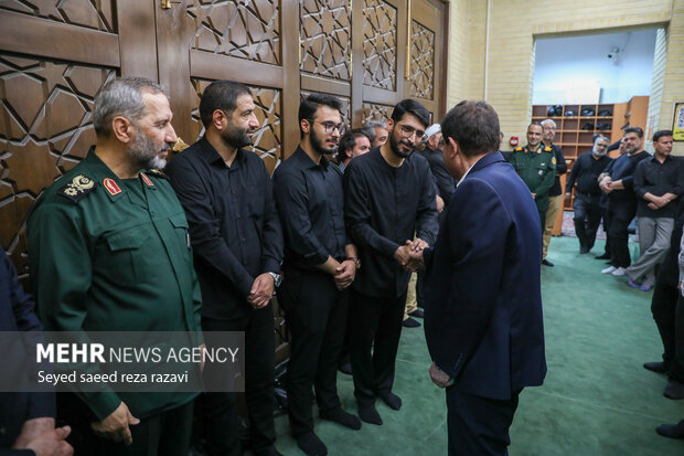 مراسم اربعین گرامیداشت شهدای هوافضای سپاه پاسداران انقلاب اسلامی
