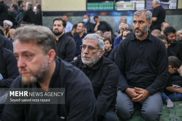 مراسم اربعین گرامیداشت شهدای هوافضای سپاه پاسداران انقلاب اسلامی