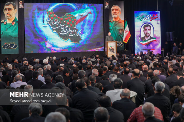 مراسم اربعین گرامیداشت شهدای هوافضای سپاه پاسداران انقلاب اسلامی