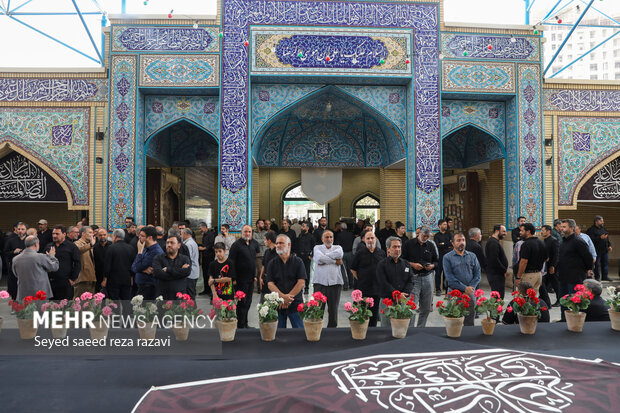 مراسم اربعین گرامیداشت شهدای هوافضای سپاه پاسداران انقلاب اسلامی