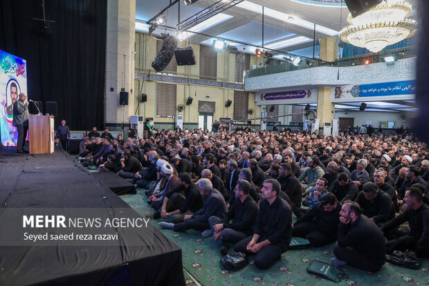 مراسم اربعین گرامیداشت شهدای هوافضای سپاه پاسداران انقلاب اسلامی