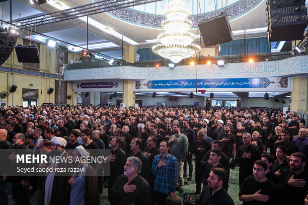 مراسم اربعین گرامیداشت شهدای هوافضای سپاه پاسداران انقلاب اسلامی