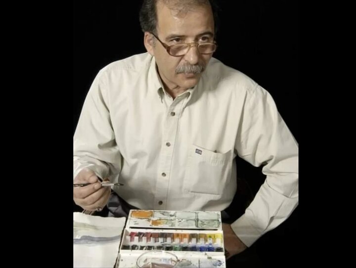 احمد وثوق احمدی نقاش شعر و آسمان درگذشت