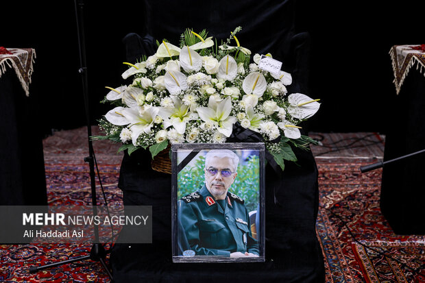 مراسم بزرگداشت چهلمین روز عروج آسمانی سردار سپهبد شهید محمد باقری