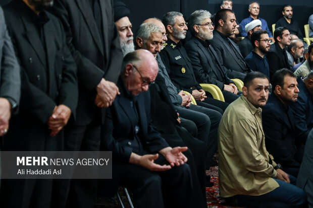 مراسم بزرگداشت چهلمین روز عروج آسمانی سردار سپهبد شهید محمد باقری