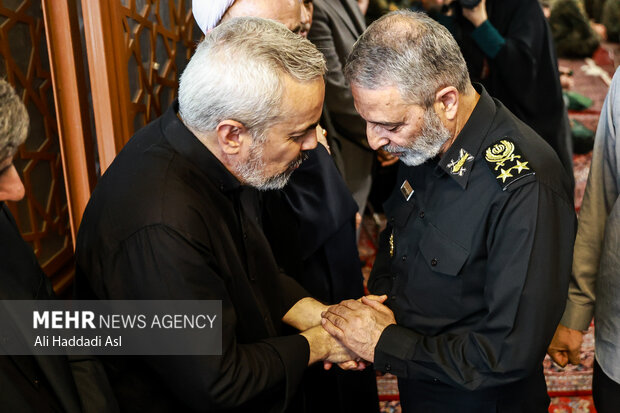 مراسم بزرگداشت چهلمین روز عروج آسمانی سردار سپهبد شهید محمد باقری