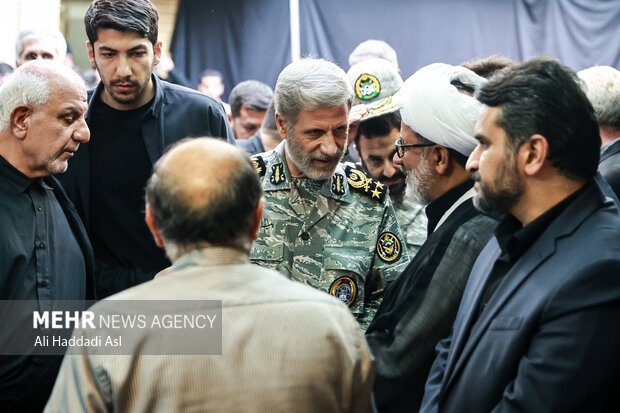 مراسم بزرگداشت چهلمین روز عروج آسمانی سردار سپهبد شهید محمد باقری