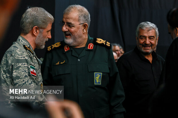مراسم بزرگداشت چهلمین روز عروج آسمانی سردار سپهبد شهید محمد باقری