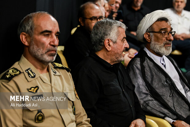 مراسم بزرگداشت چهلمین روز عروج آسمانی سردار سپهبد شهید محمد باقری