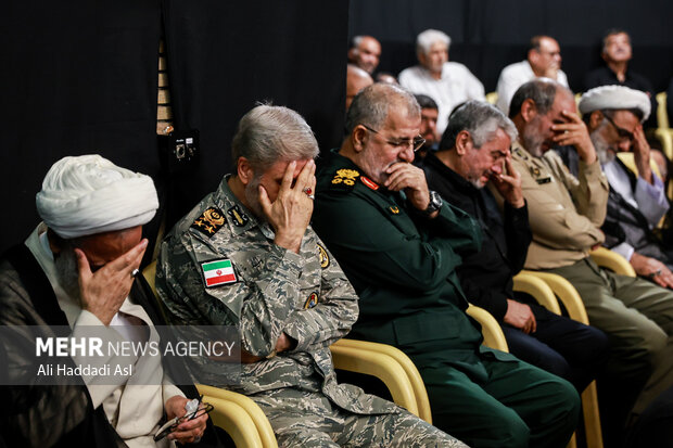 مراسم بزرگداشت چهلمین روز عروج آسمانی سردار سپهبد شهید محمد باقری