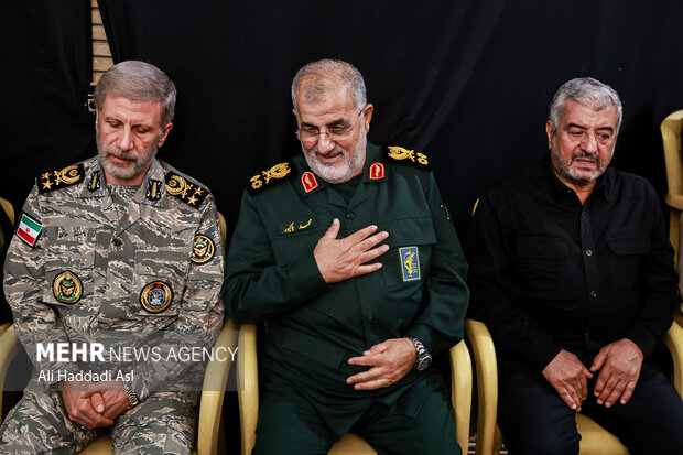 مراسم بزرگداشت چهلمین روز عروج آسمانی سردار سپهبد شهید محمد باقری