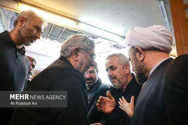 مراسم بزرگداشت چهلمین روز عروج آسمانی سردار سپهبد شهید محمد باقری