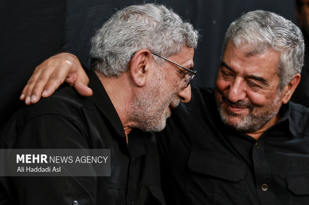 مراسم بزرگداشت چهلمین روز عروج آسمانی سردار سپهبد شهید محمد باقری