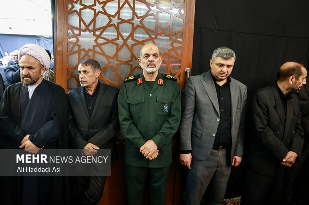 مراسم بزرگداشت چهلمین روز عروج آسمانی سردار سپهبد شهید محمد باقری