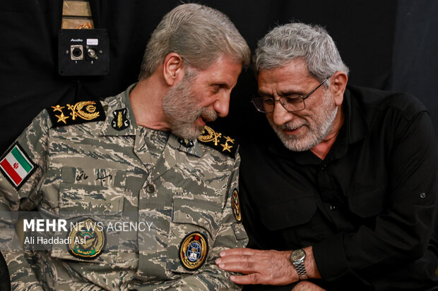 مراسم بزرگداشت چهلمین روز عروج آسمانی سردار سپهبد شهید محمد باقری
