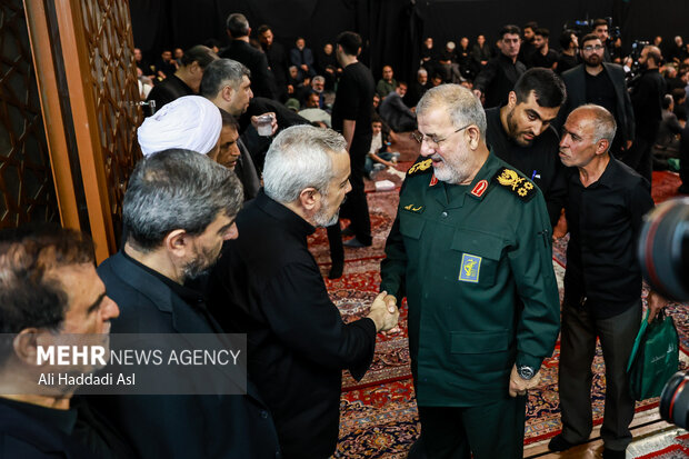 مراسم بزرگداشت چهلمین روز عروج آسمانی سردار سپهبد شهید محمد باقری