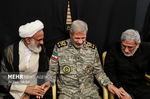 مراسم بزرگداشت چهلمین روز عروج آسمانی شهید سپهبد باقری