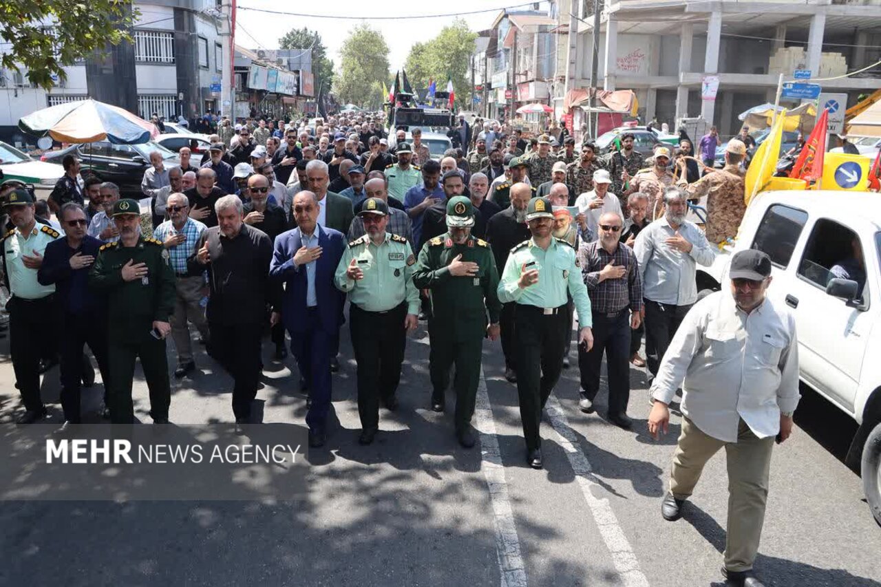 وداع گیلانی‌ها با حاجی جوشن؛ مجاهدی که تا آخرین نفس پای عهدش ایستاد