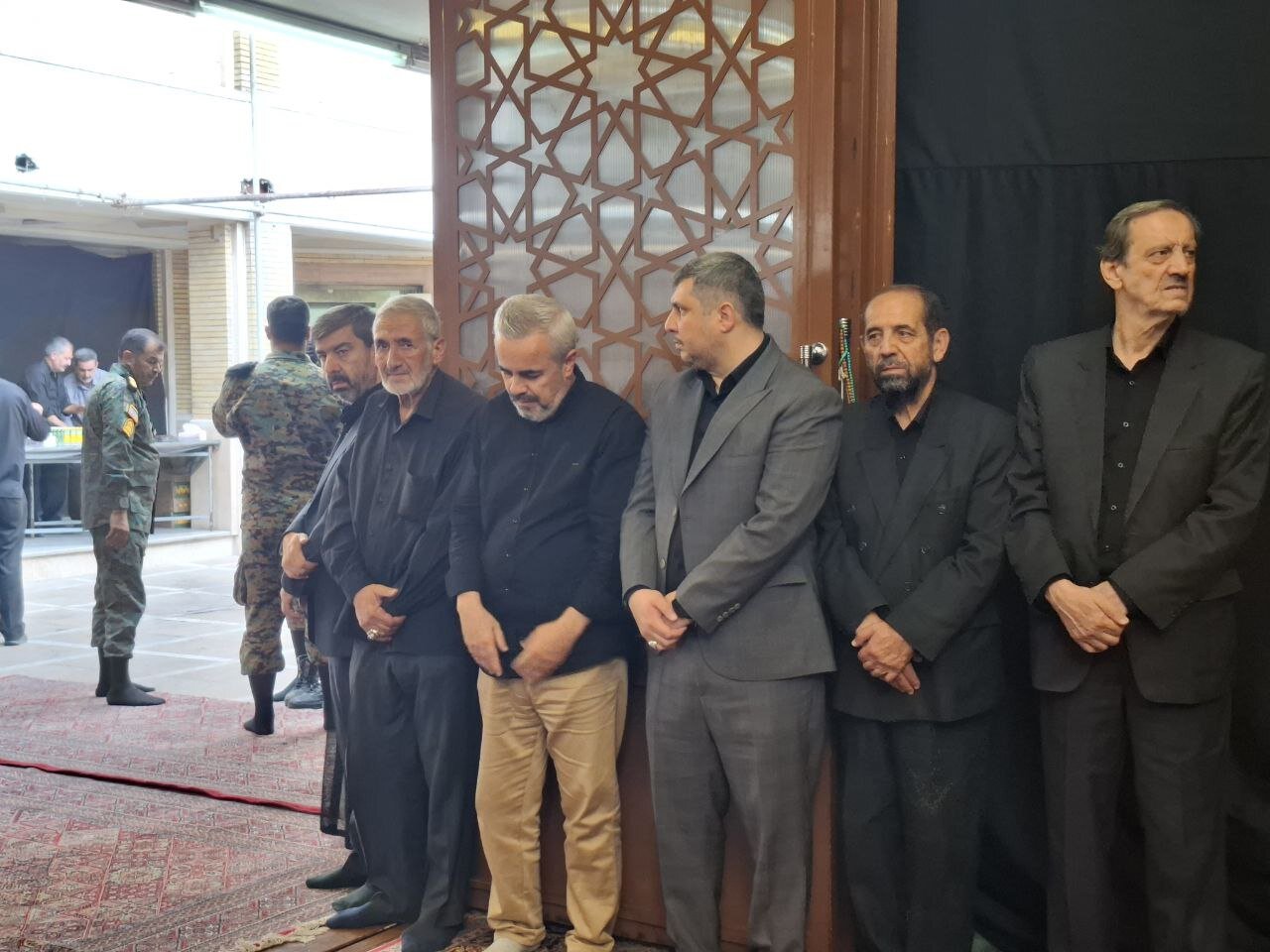 برگزاری آئین بزرگداشت چهلمین روز شهادت سپهبد باقری 2