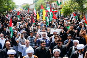 برگزاری راهپیمایی جمعه خشم و نصر در سراسر ایران+ فیلم و عکس