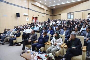 مراسم تجلیل از «سارا دیدار» در نیشابور برگزار شد