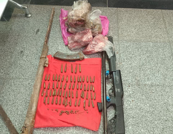 کشف ۳ قبضه سلاح و شکار غیرمجاز در شهرستان خفر