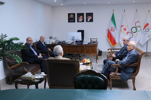نشست مهدی علی نژاد با دبیران کل سابق کمیته ملی المپیک