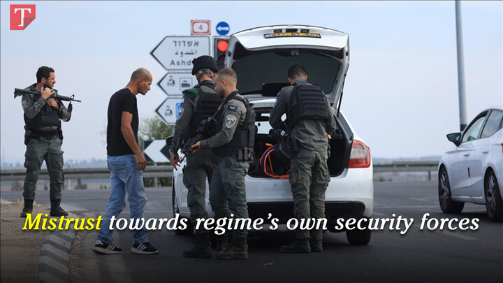 Mistrust toward the regime’s own security forces