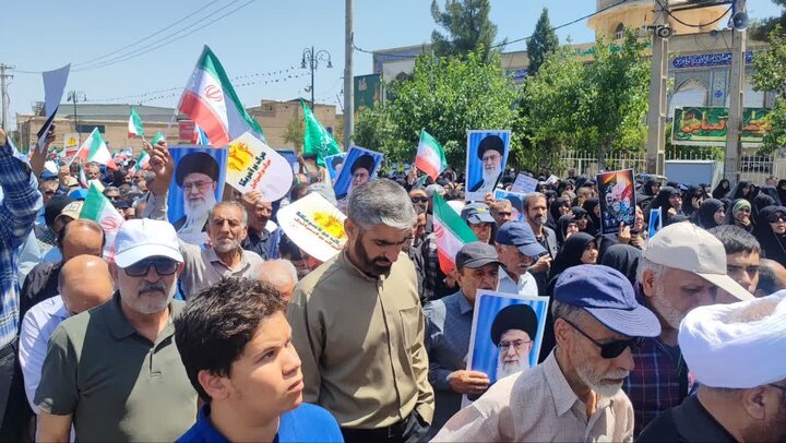 برگزاری راهپیمایی «جمعه خشم و نصر» در شیراز