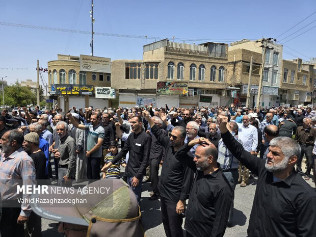 راهپیمایی «جمعه خشم و نصر» در جهرم