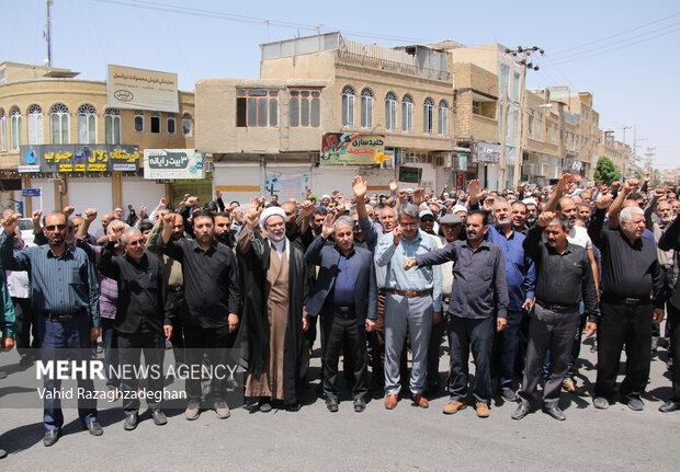 راهپیمایی «جمعه خشم و نصر» در جهرم