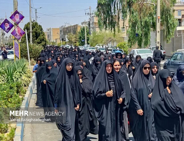 راهپیمایی «جمعه خشم و نصر» در جهرم