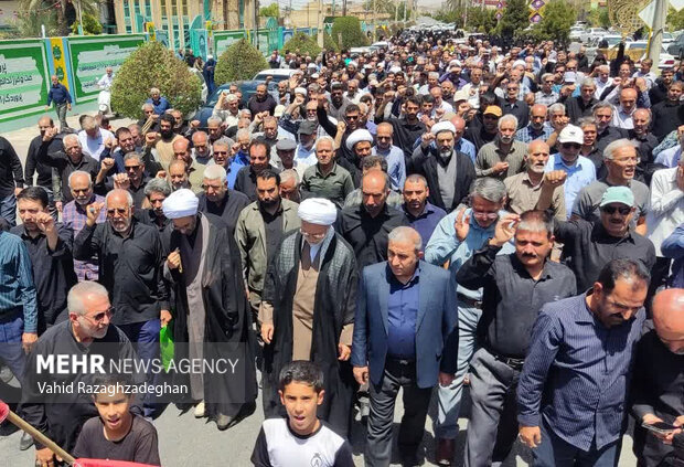 راهپیمایی «جمعه خشم و نصر» در جهرم