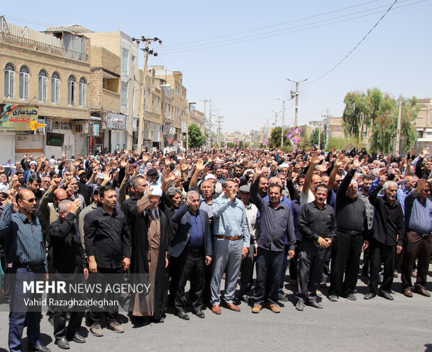 راهپیمایی «جمعه خشم و نصر» در جهرم