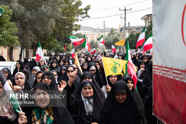 İran'da Gazze'deki soykırım protesto edildi