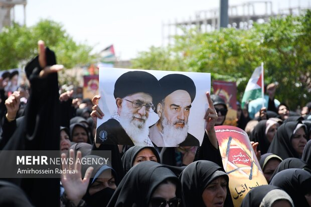 راهپیمایی جمعه های خشم و نصر در بیرجند