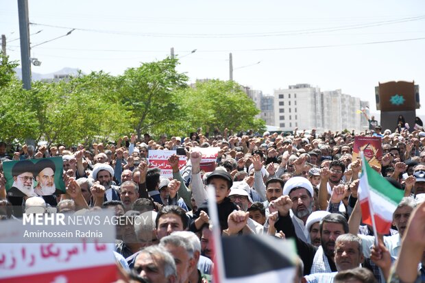 راهپیمایی جمعه های خشم و نصر در بیرجند