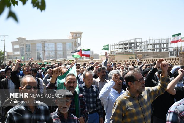 راهپیمایی جمعه های خشم و نصر در بیرجند