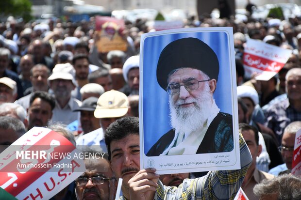 راهپیمایی جمعه های خشم و نصر در بیرجند