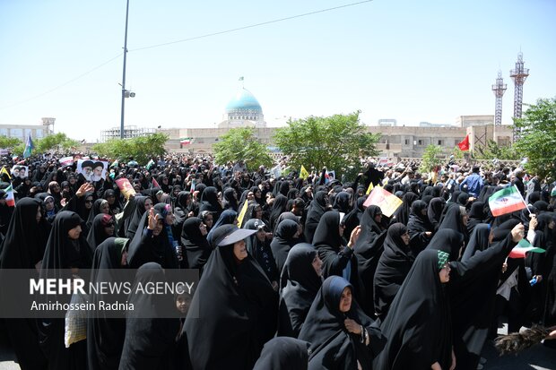 راهپیمایی جمعه های خشم و نصر در بیرجند