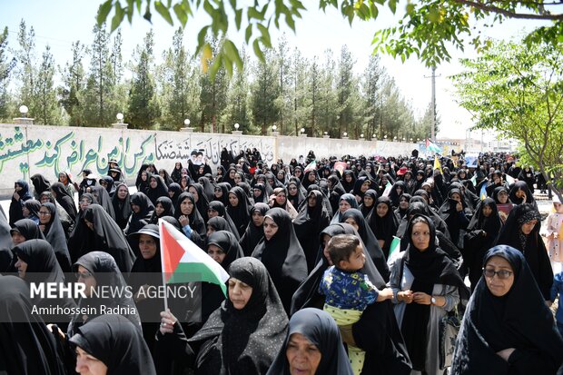 راهپیمایی جمعه های خشم و نصر در بیرجند
