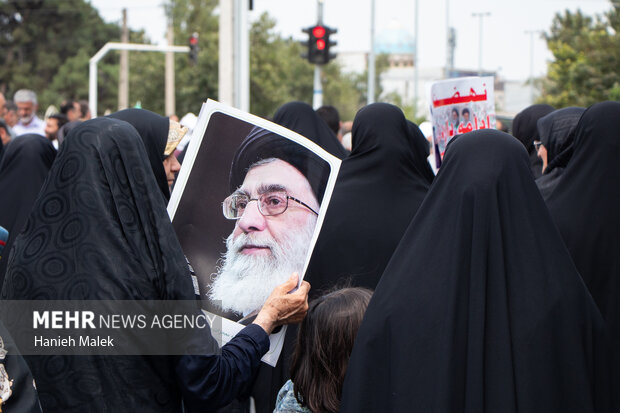 راهپیمایی جمعه خشم و نصر در گرگان