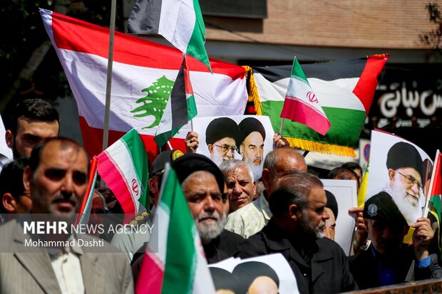 راهپیمایی جمعه خشم و نصر در اردبیل